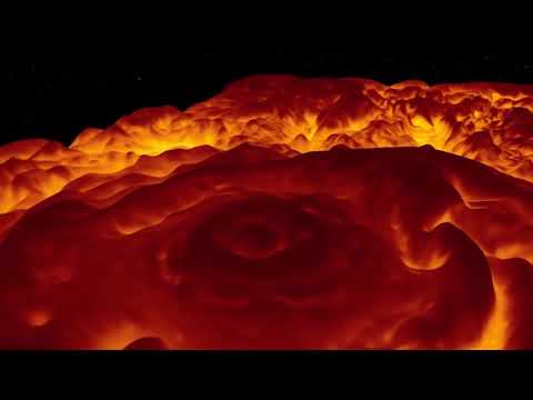 NASA、木星のスーパーストームの画像を公開