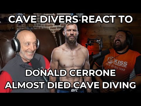 Divers React to @BMFRanch  Almost died cave diving.