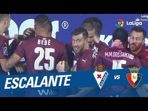 Golazo de Escalante (1-0) SD Eibar vs Osasuna