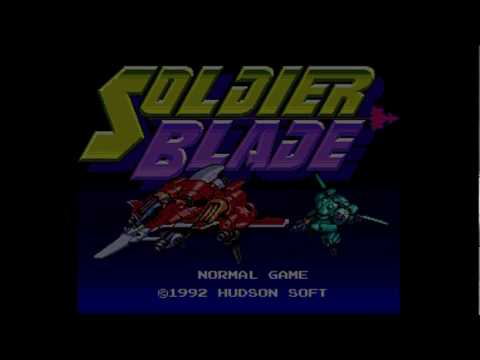 Soldier Blade PC Engine