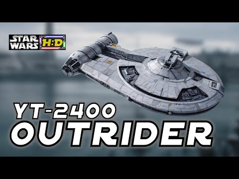 SECRETS OF THE OUTRIDER -Dash Rendar's YT-2400 Shadows of the Empire |Star Wars Hyperspace Database|