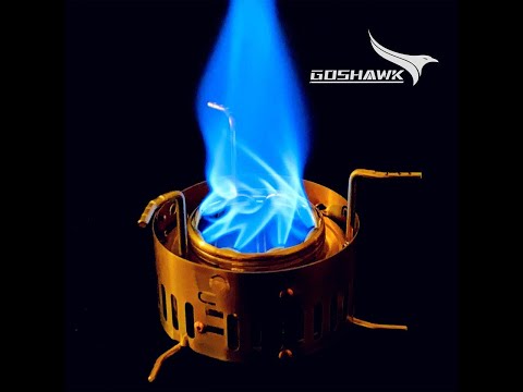 Goshawk Convertible Windproof Open Coil Stove EDDY-X Backpacking Stove