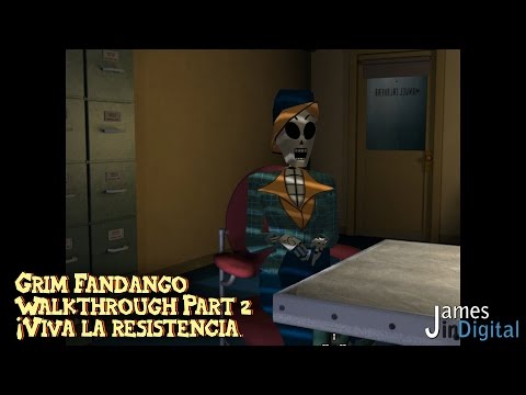 Grim Fandango Remastered Walkthrough - Part 2 - ¡Viva la Resistencia