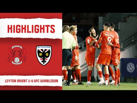 HIGHLIGHTS: Leyton Orient 2-0 AFC Wimbledon