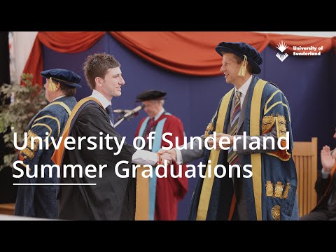 University of Sunderland Graduation Ceremony - Thursday 7th July 9:30am