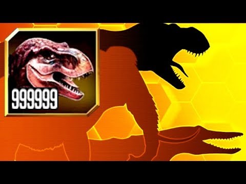 TREX GEN 2 vs 9 OPPONENTS DINO STAMPEDE (JURASSIC WORLD)