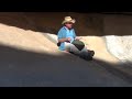 Randy Granger plays hang drum