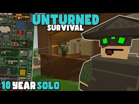 How A 10 Year With 10,000 Hours Solo Plays Unturned (Short Movie)