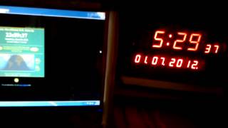 preview picture of video 'Leap Second 2012. Recorded from my GPS Clock at Contai, West Bengal, Indian Standard Time'