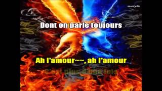 MOULOUDJI -  L&#39;AMOUR,  L&#39;AMOUR, L&#39;AMOUR -  KARAOKE VOIX
