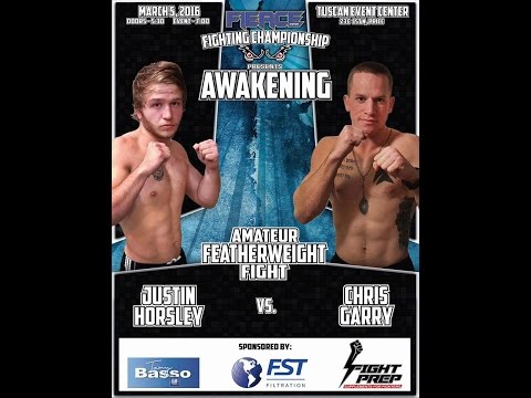 Cage Fighting Videos - Justin Horsley vs Chris Garry - FFC Awakening