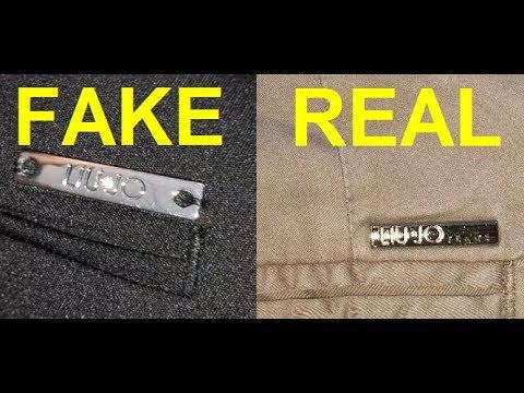 Real vs Fake Liu Jo trousers. How to spot fake Liu Jo jeans and leg wear