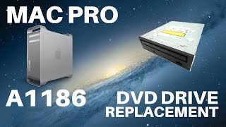 Mac Pro A1186 - DVD Drive Replacement (2006 and 2008) Optical Drive