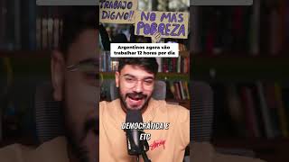 Argentina: Salários com Comida e Volta à Escravidão?! #shorts