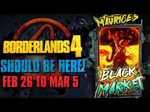 Black Market Vending Machine Location!! (Feb 26, 2026) - Borderlands 4