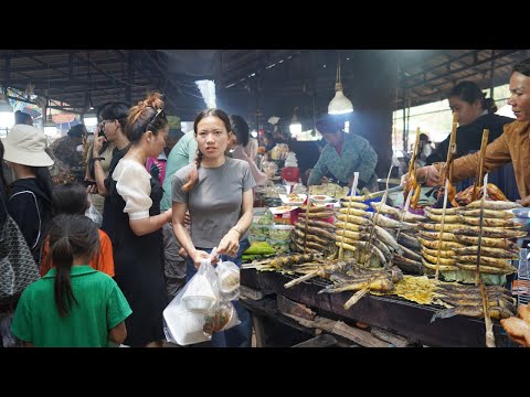 COMPILATION Cambodian Countryside Food - Activities Of Khmer People Visit Oudong Resort On Weekend
