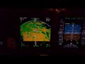 *UHD* B737 Changing weather radar to MAP Mode