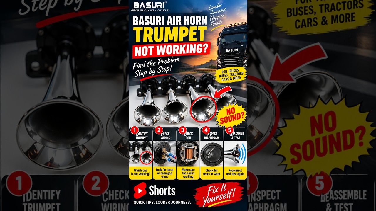 How to Troubleshoot and Test a Basuri Air Horn Trumpet