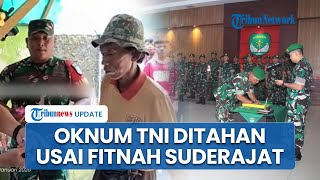 Anggota TNI Serda Heri Dijatuhi Hukuman Berat & Ditahan Buntut Fitnah Suderajat Penjual Es Gabus