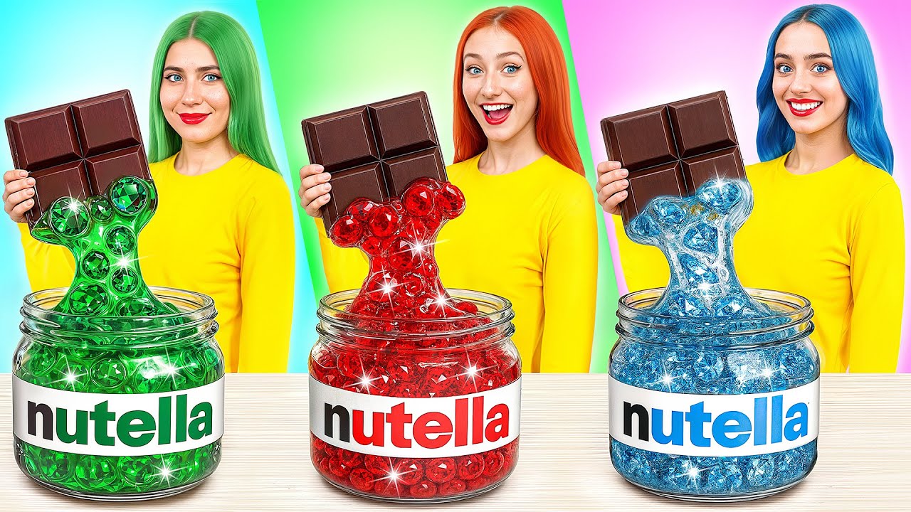 エメラルド、ルビー、ダイヤモンドの女の子 | の料理チャレンジ Super Hyper DO