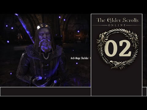 The Elder Scrolls Online Mages Guild Playthrough Part 2 - Arch Mage Shalidor