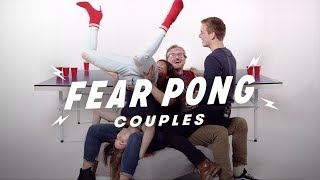 Couples Play Fear Pong (Analisa &amp; Aaron vs. Ian &amp; Makaela) | Fear Pong | Cut