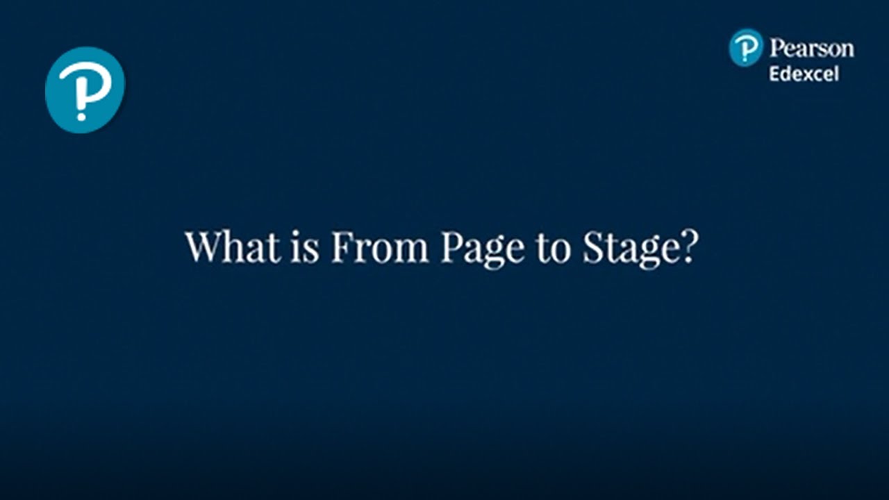 From Page To Stage - Jon Seal Workshop 2019 - Introduction