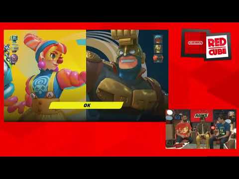 Nintendo at Gamescom 2017 - ARMS footage with Lola Pop