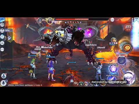 Usando Laime de verme  no Boss da legião