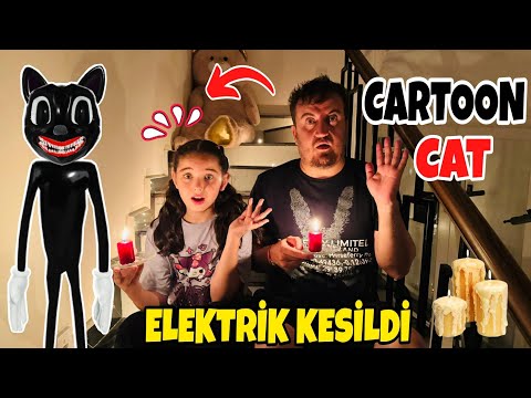 ELEKTRİKLER KESİLDİ ‼️ EYVAH ELİF BABAN CARTOON CAT OLDU BİZE ŞAKA YAPTI !!