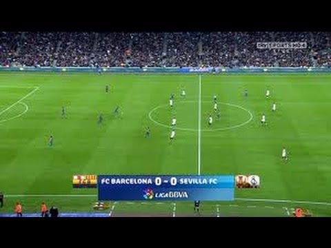 Barcelona 2-1 Sevilla 2013 All Goals & Highlights 23-02-2013 Primiera Division HD