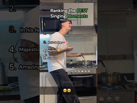 Ranking the BEST Singing Moments