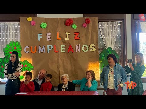 Celebración del 100 cumpleaños de Felisa Rejas - Hontoria del Pinar 2024