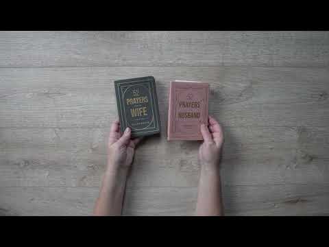 Video Preview for 52 Prayer for My Wife and 52 Prayers for My Husband | LeatherLike
