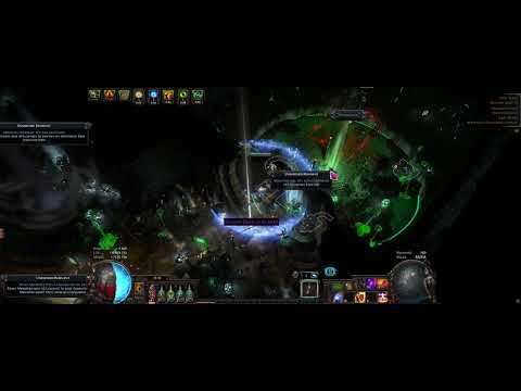 3.20 Self chill spark Inquisitor. Map clear using Oriath's end bismuth flask