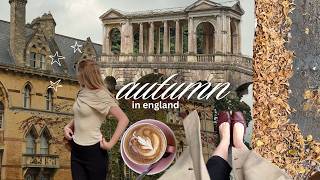 autumn in england 🍂 exploring bath & oxford, bookshops, cafes, etc.