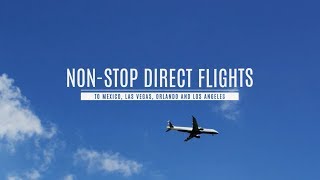 McAllen International Airport flies nonstop to Mexico, Las Vegas, Orlando and Los Angeles