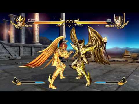 Saint Seiya: Soldiers' Soul, Seiya [God Cloth OCE] VS Aiolos [Gold Cloth]