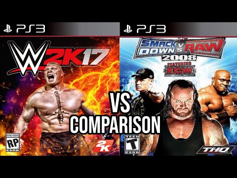 Wwe 2K17 Vs SmackDown VS Raw 2008 PS3