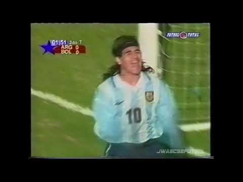 2000.06.04 Argentina 1 - Bolivia 0 (Partido Completo 60fps - Clasificatorias Corea-Japón 2002)