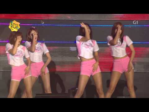140817 AOA - Short Hair & Talk & ELVIS & Get Out & Confused & Miniskirt [1080P]