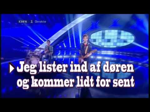 Chestnut Avenue ''Tro på dig selv'' MGP 2011 Teksted