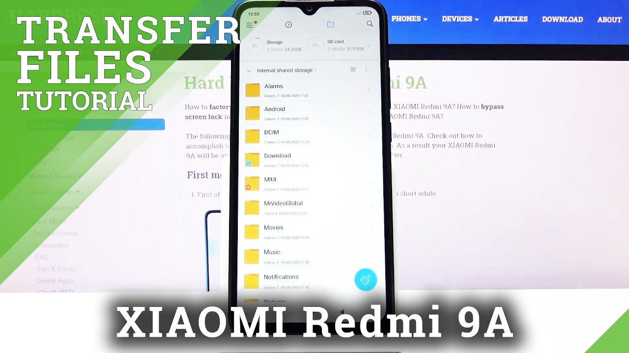 How to Transfer Files to Xiaomi Redmi 9A – Transfer Data