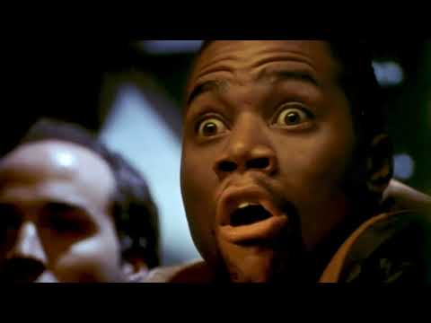 Judgment Night 1993 theatrical trailer still with the four friends in the RV at night
