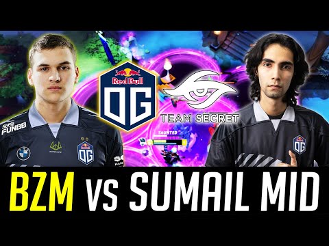 BZM INVOKER vs SUMAIL VOID SPIRIT MID - OG vs SECRET DOTA 2