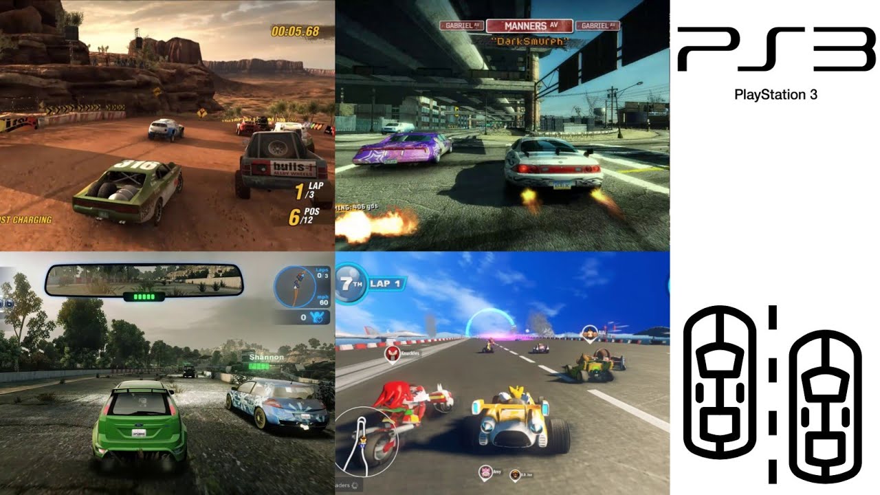 Top 30 Best Racing Games for PS3 [Recommended]