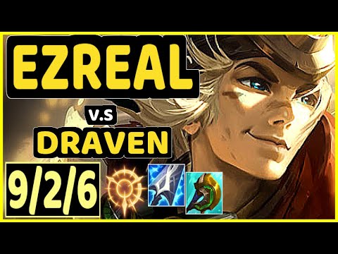 MILICA (EZREAL) vs DRAVEN - 9/2/6 KDA BOTTOM ADC CHALLENGER GAMEPLAY - EUW