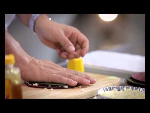 Dabur Honey Parantha Pizza Food Art by Vikas Khanna #HoneyDiet