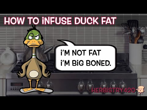 Cannabis Infused Duck Fat Recipe: 3 Easy Steps