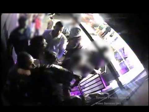 Security footage of aggravated assault at Cake Nightclub on June 28